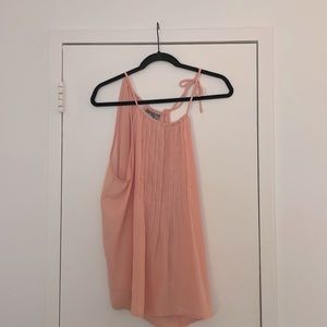 light pink/peach blouse tank